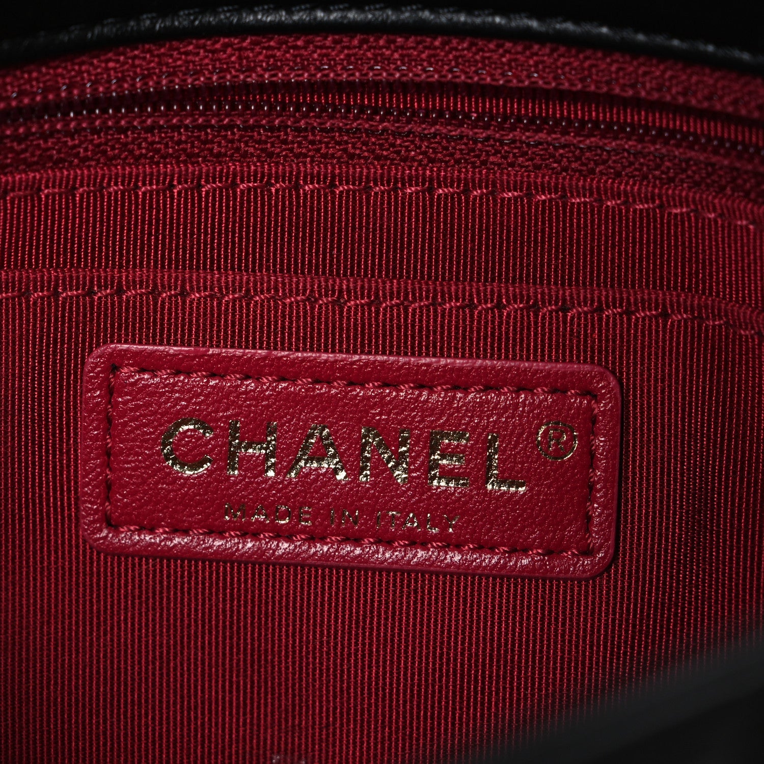 Chanel Lambskin Quilted Mini Romance Rectangular Flap Black