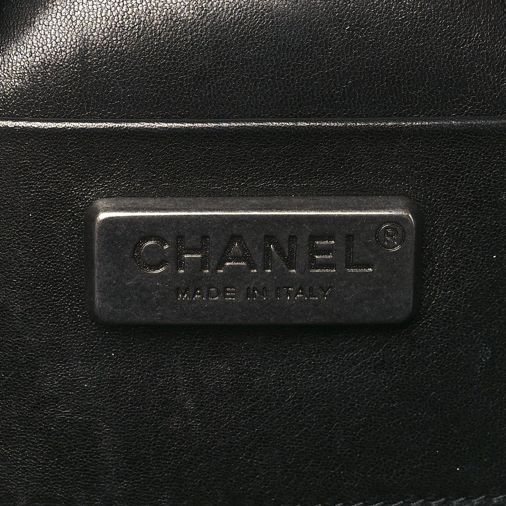 Chanel Stingray Degrade Frame Clutch Silver