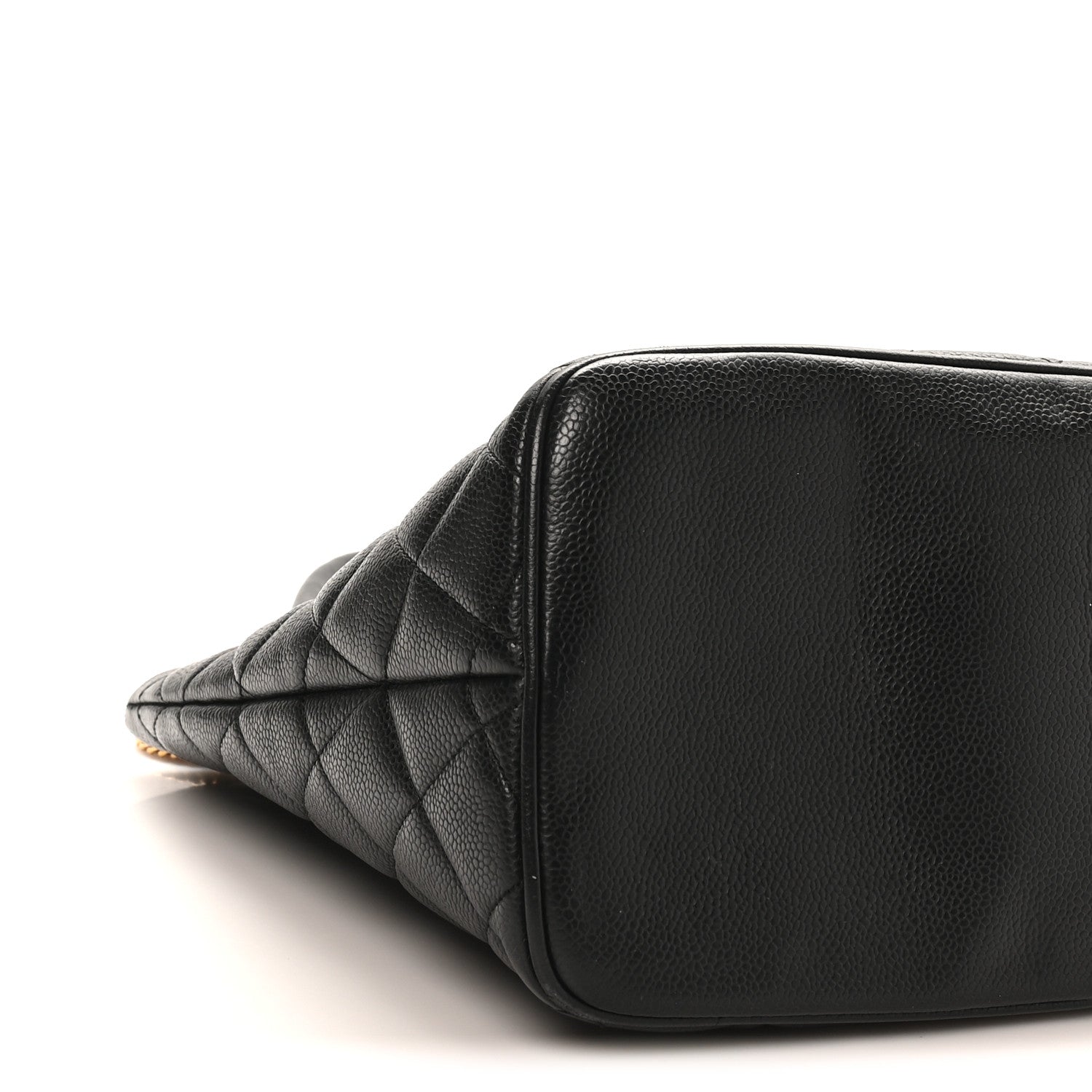Chanel Caviar Quilted Medallion Tote Black
