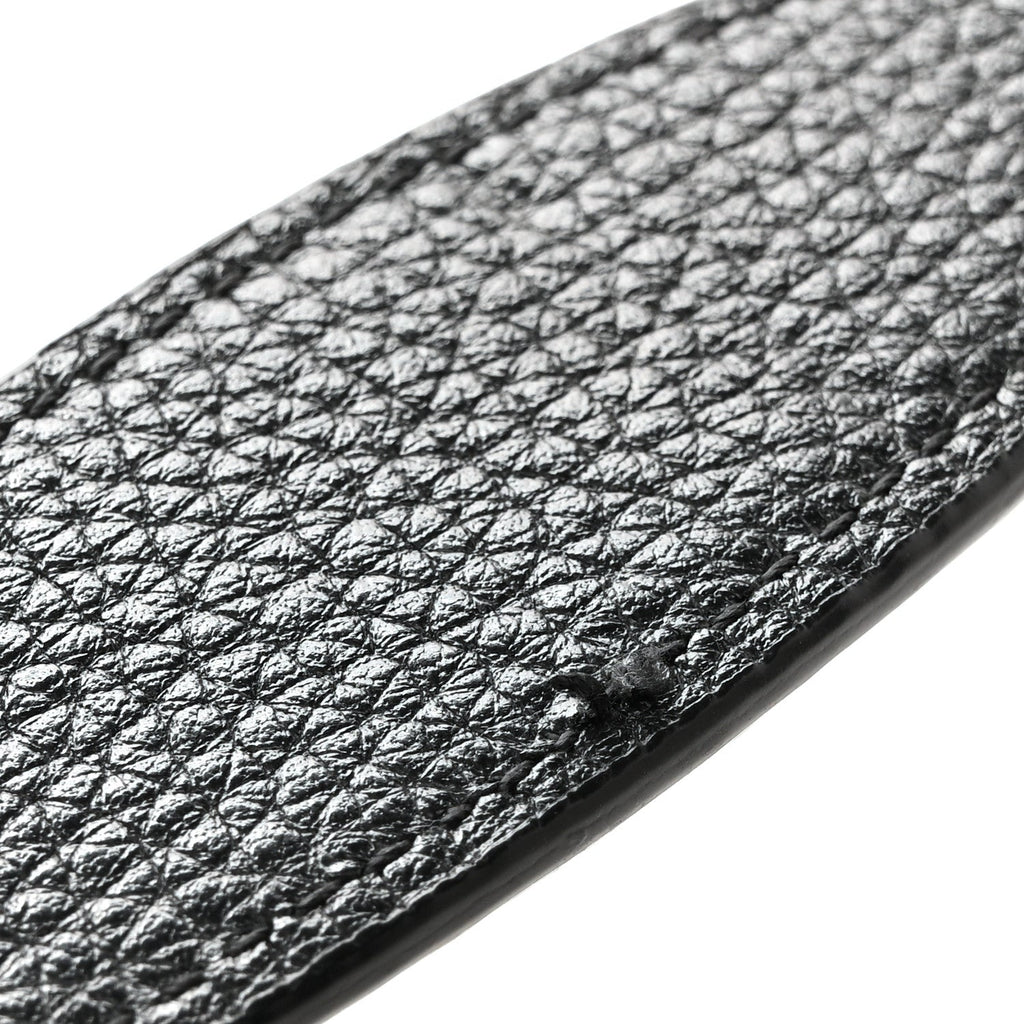 Gucci Pebbled Calfskin Soho Wallet On Chain Black