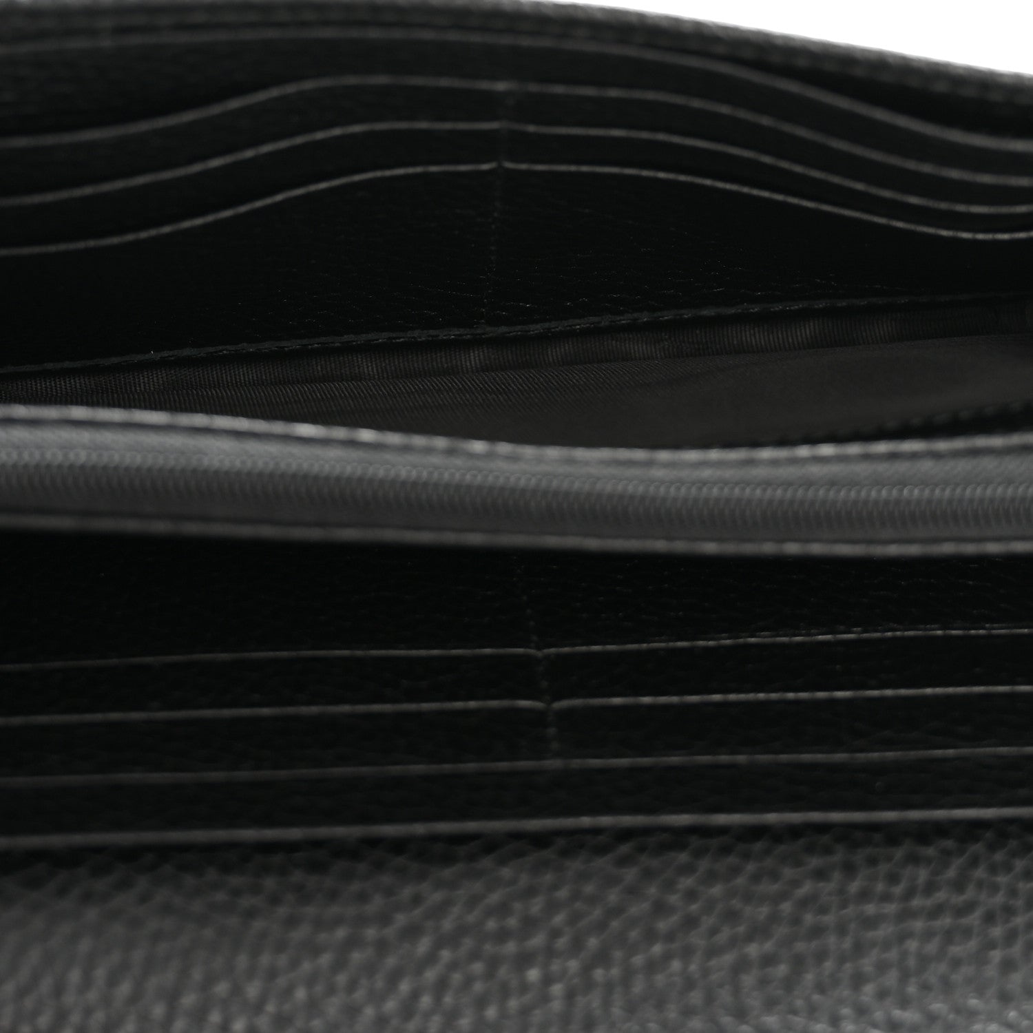 Gucci Pebbled Calfskin Large Soho Continental Wallet Black