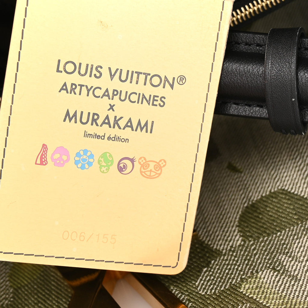 Louis Vuitton LV X TM Washed Denim Artycapucines Camouflage XXXL Khaki