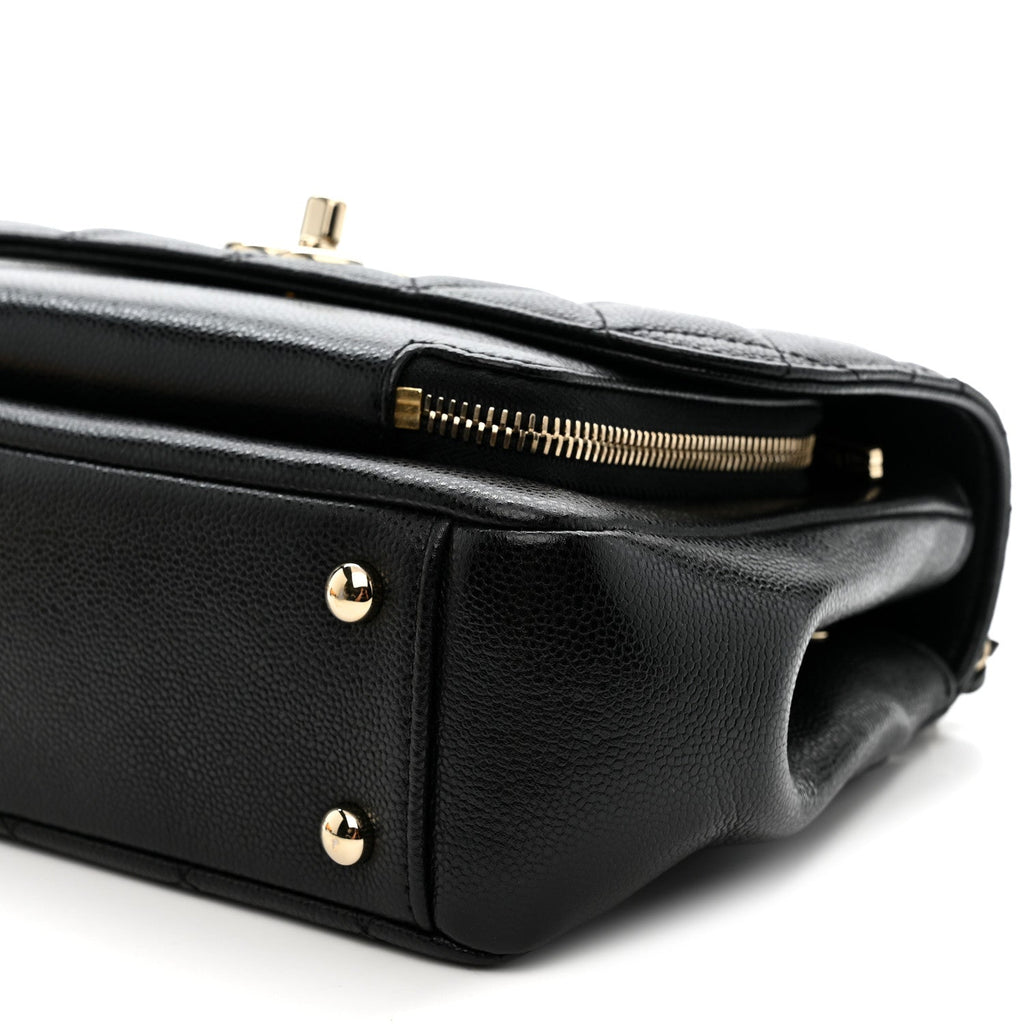 Chanel Caviar Quilted Medium Business Affinity Flap Black
