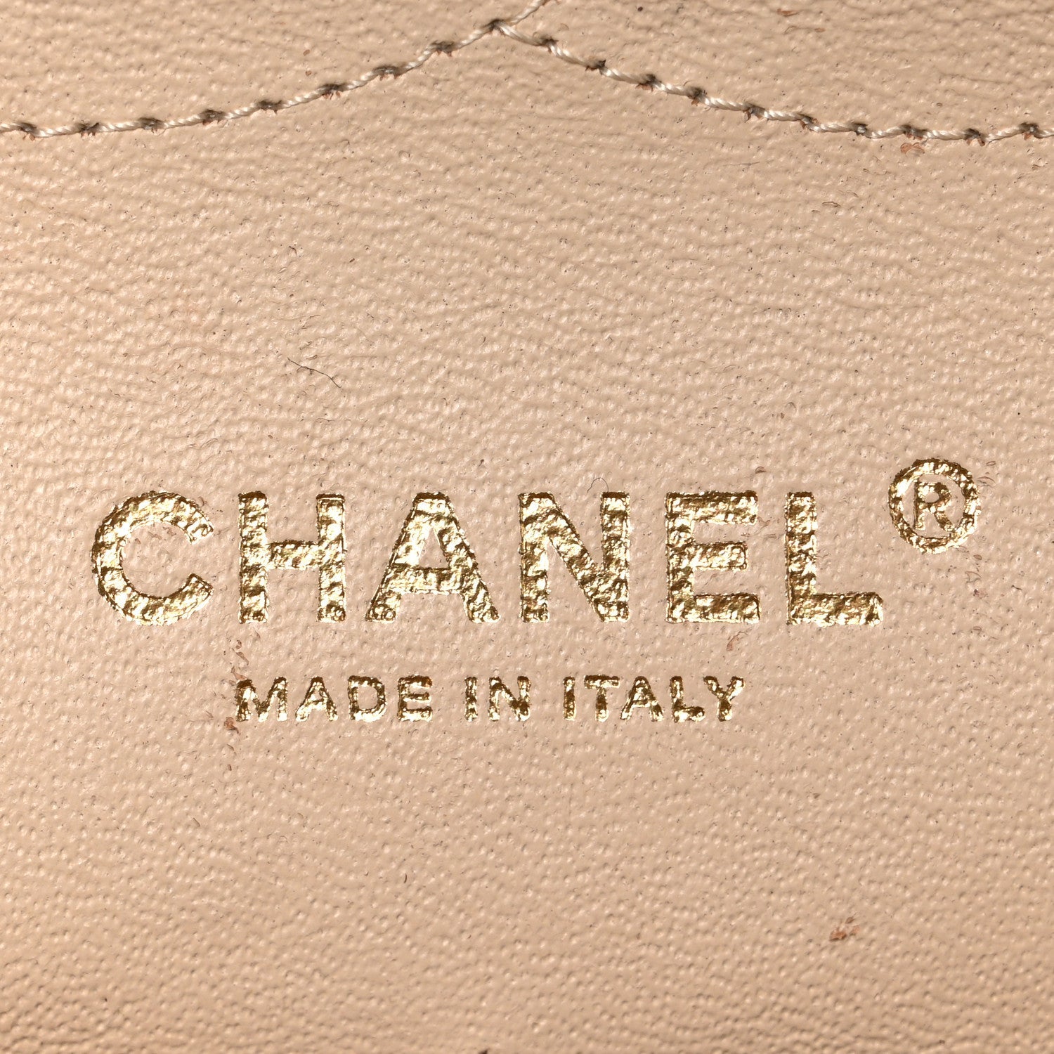 Chanel Caviar Quilted Jumbo Double Flap Beige Clair