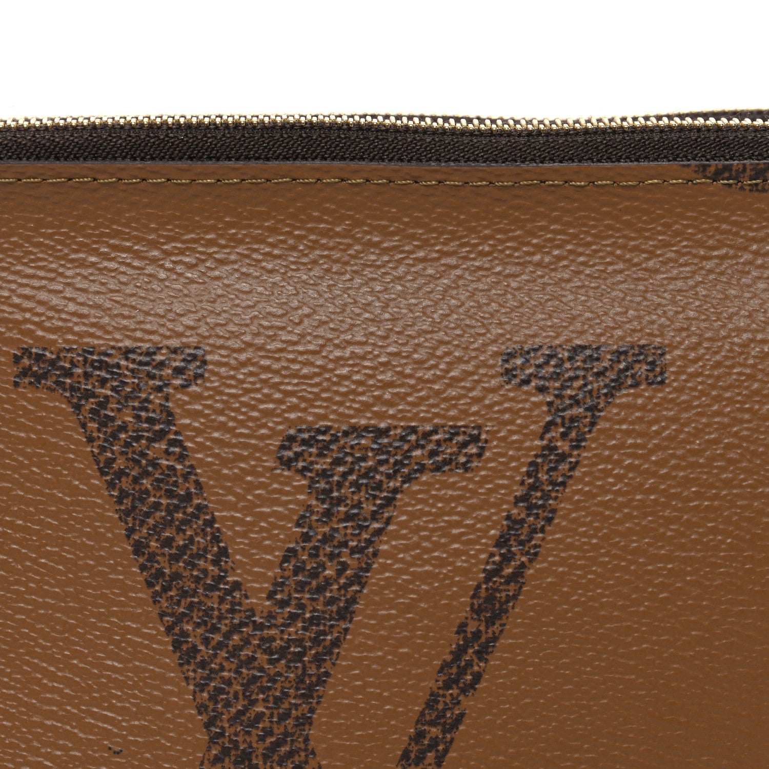 Louis Vuitton Reverse Monogram Giant Double Zip Pochette