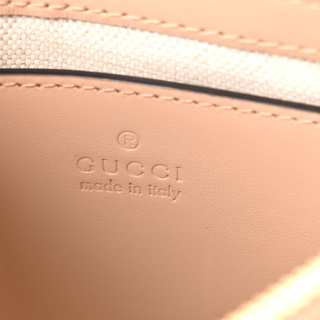 Gucci Calfskin GG Matelasse Chain Handbag Porcelain Rose