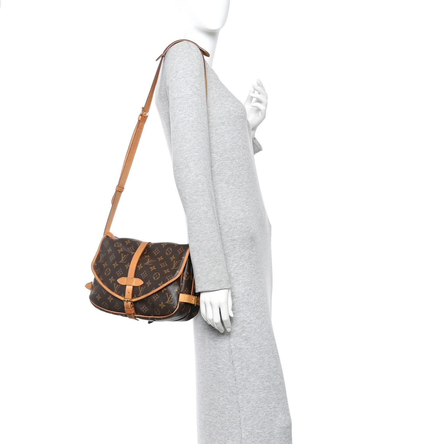 Louis Vuitton Monogram Saumur 30