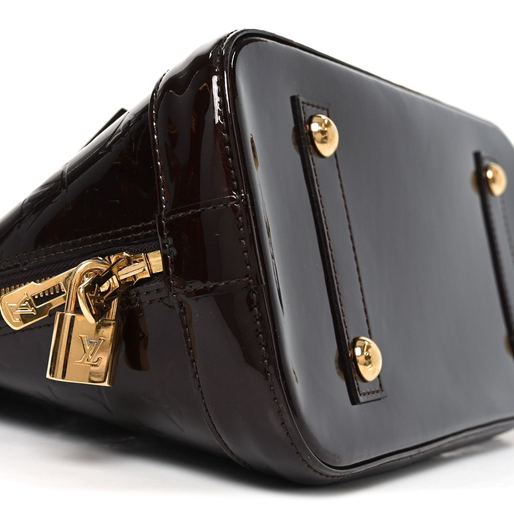 Louis Vuitton Vernis Alma PM Amarante