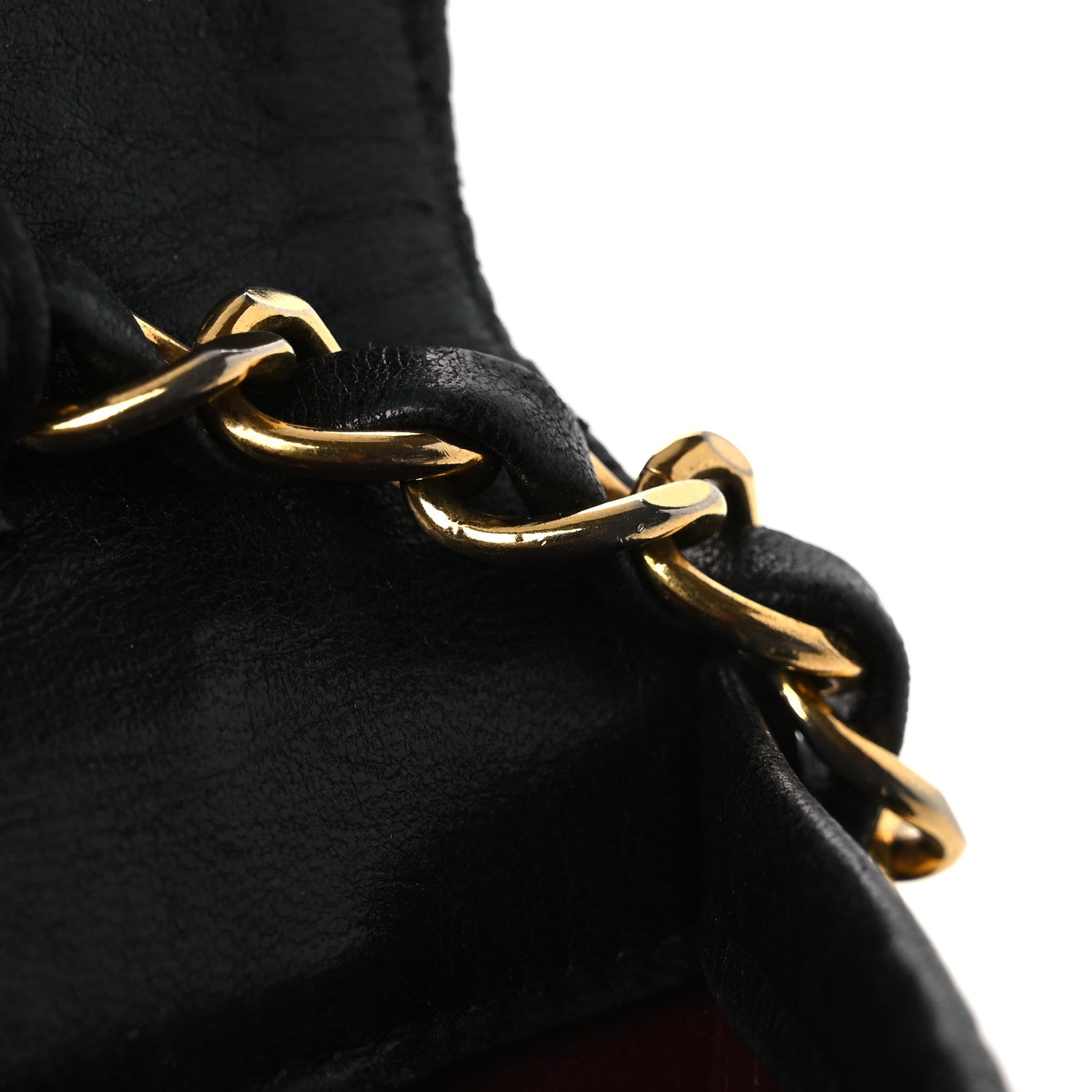 Chanel Lambskin Quilted Small Single Flap Bag Black