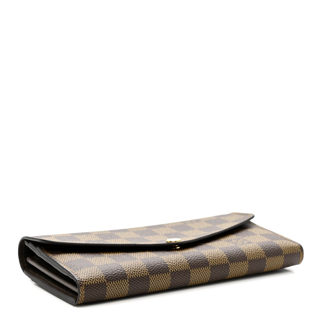 Louis Vuitton Damier Ebene Sarah Wallet NM