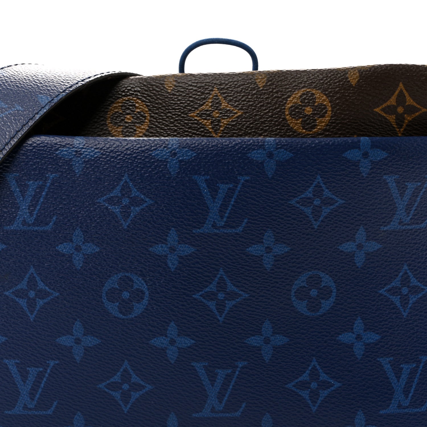Louis Vuitton Monogram Small Outdoor Pouch Pacific Blue