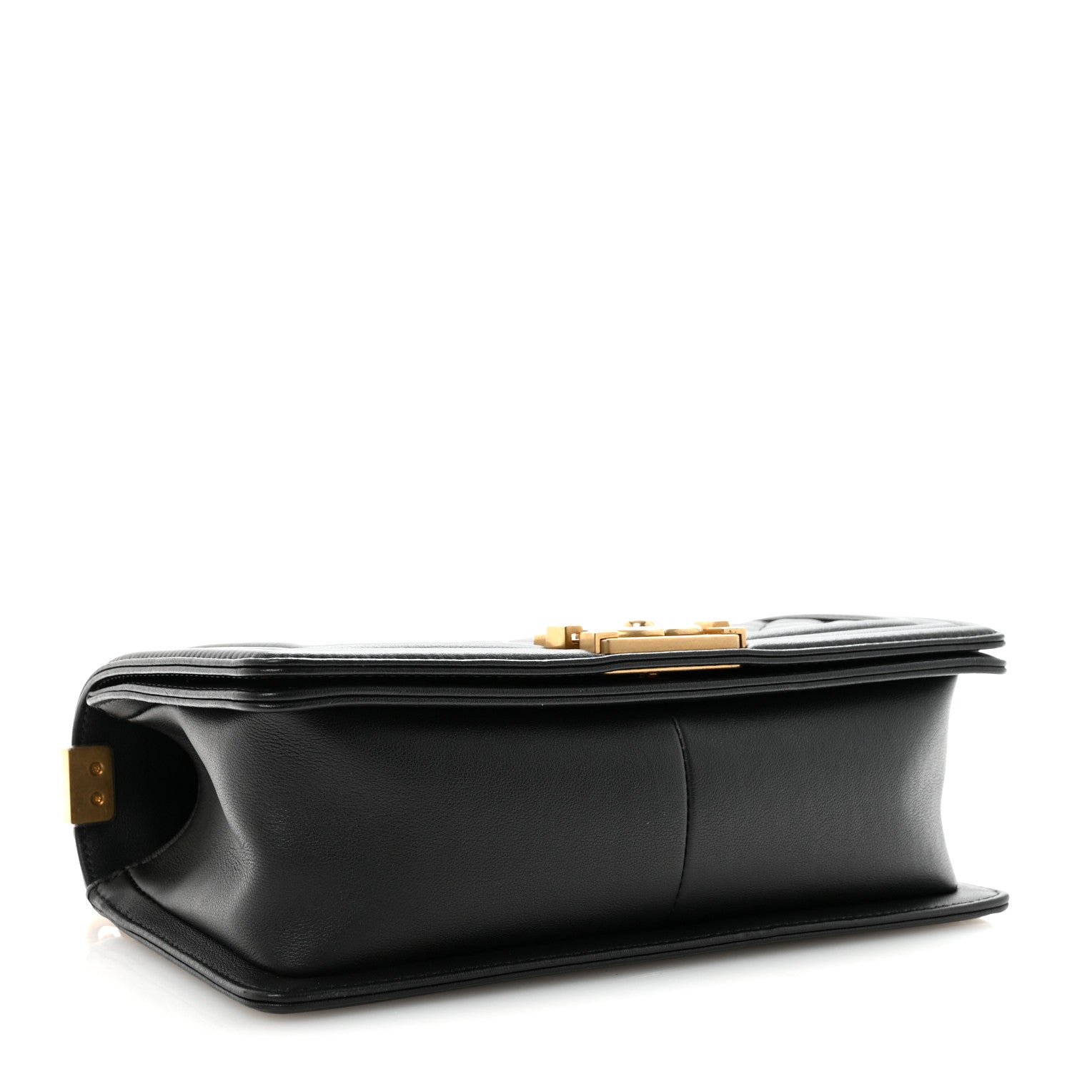 Chanel Calfskin Quilted Medium Boy Flap Black