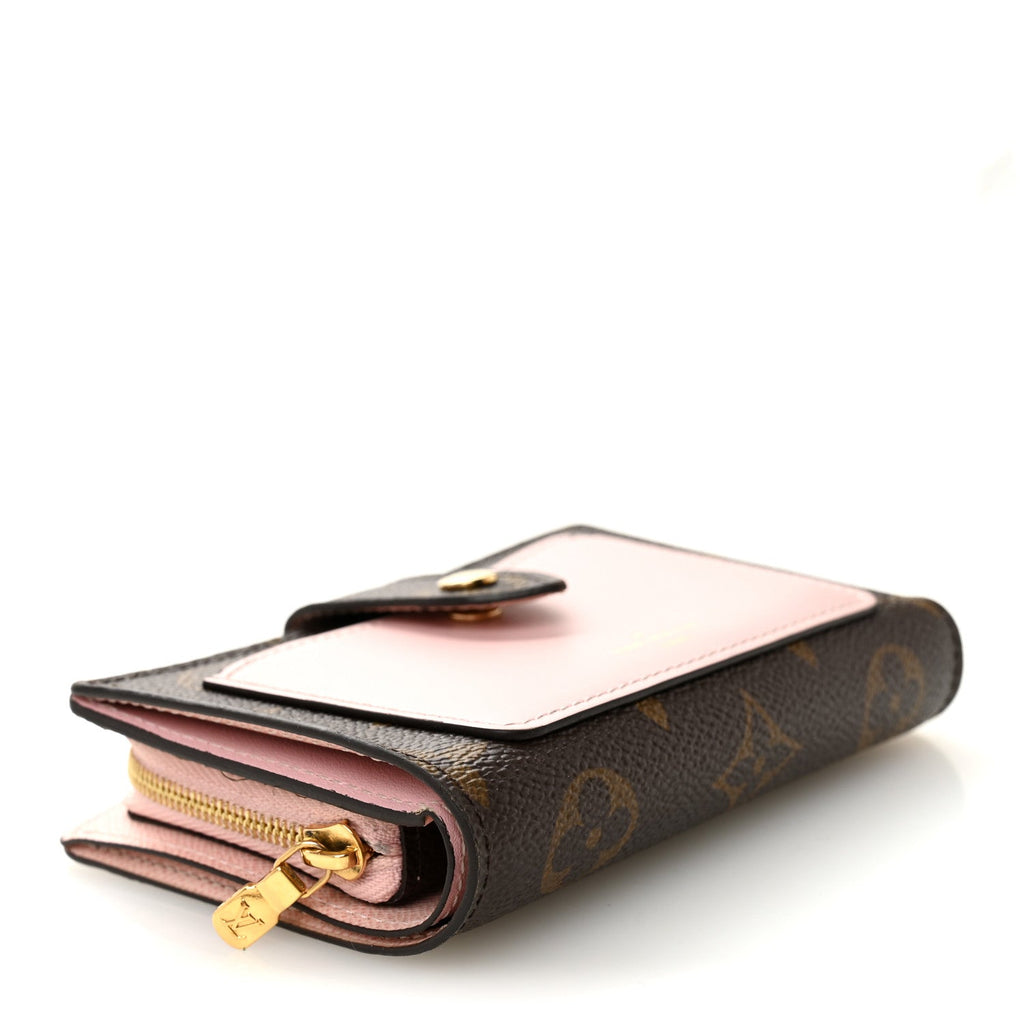 Louis Vuitton Monogram Juliette Wallet Rose Ballerine