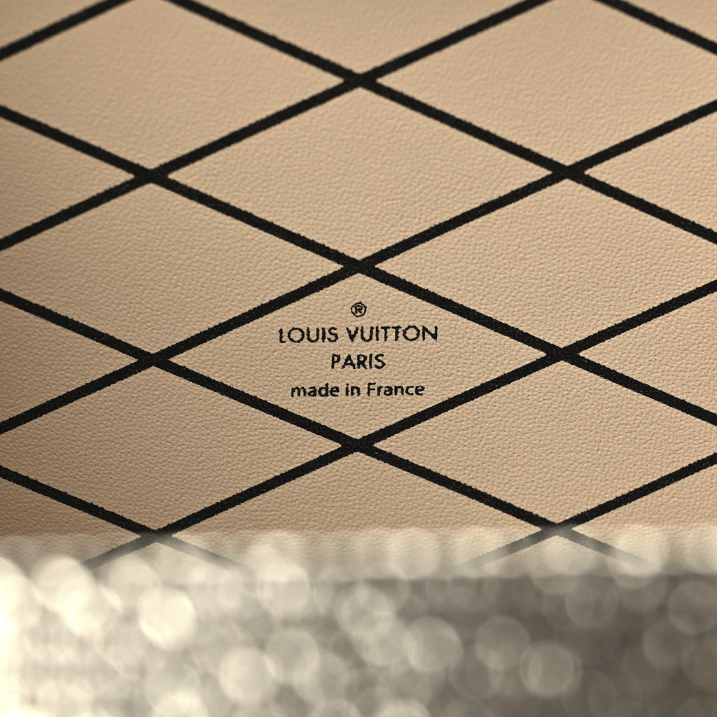 Louis Vuitton Lizard Petite Malle Silver