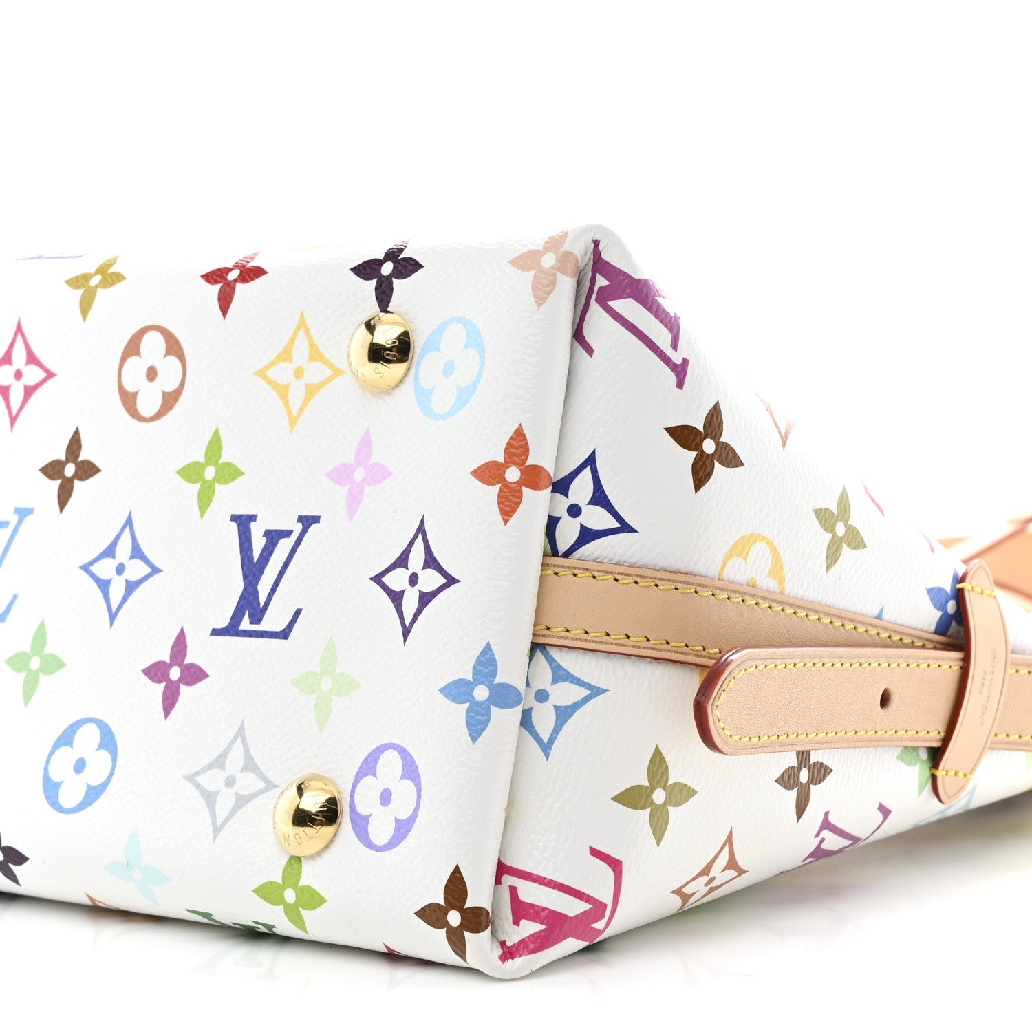 Louis Vuitton LV X TM Monogram Multicolor CarryAll PM White