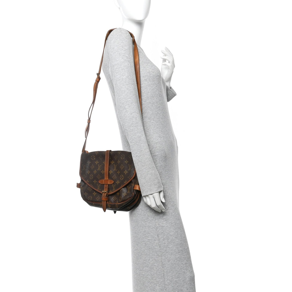 Louis Vuitton Monogram Saumur 30