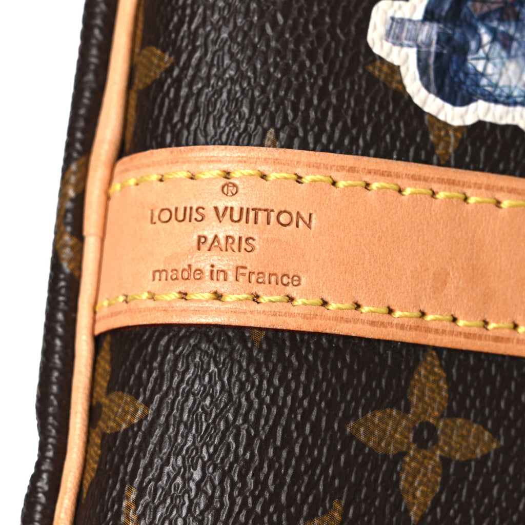 Louis Vuitton Monogram My World Tour Speedy Bandouliere 30