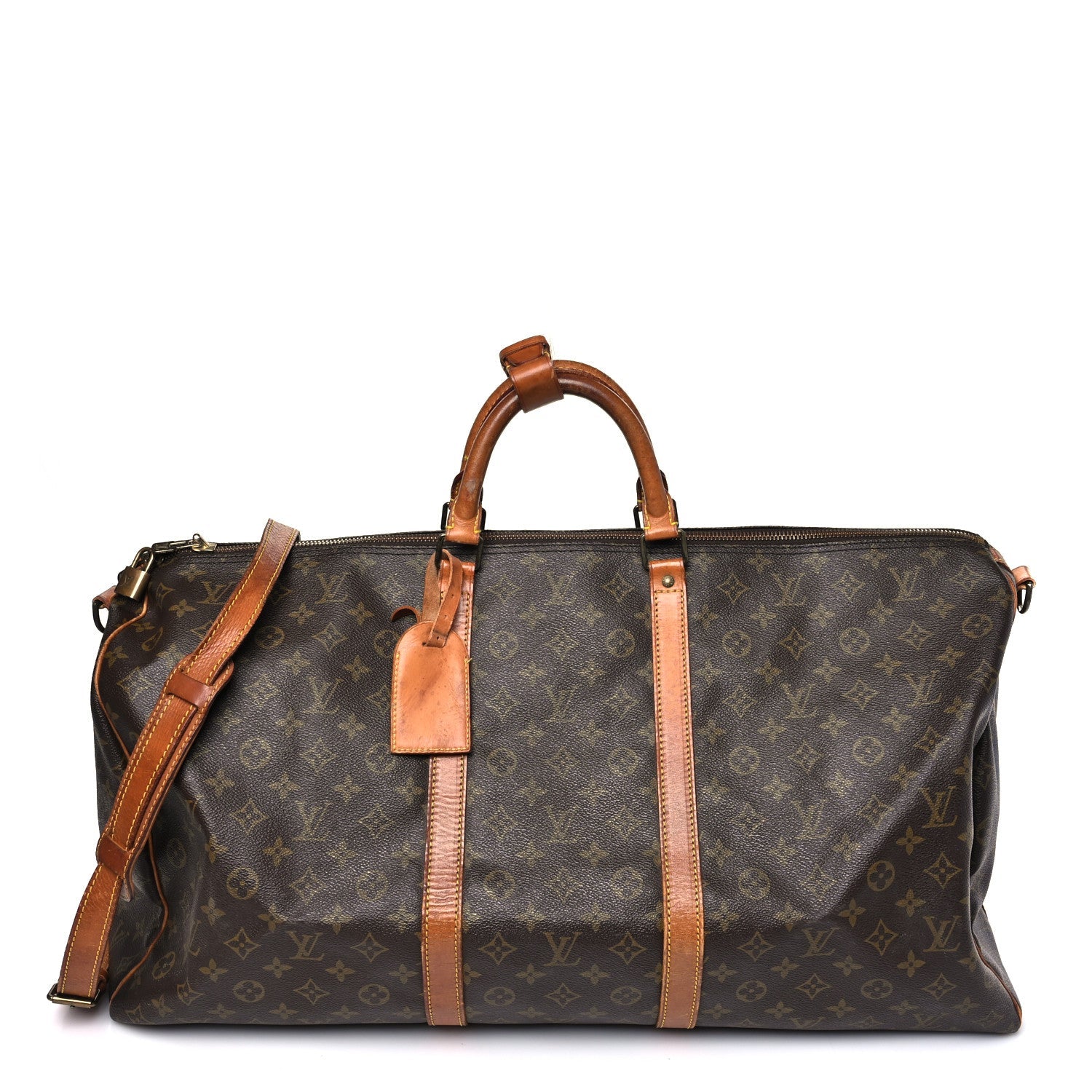 Louis Vuitton Monogram Keepall Bandouliere 60