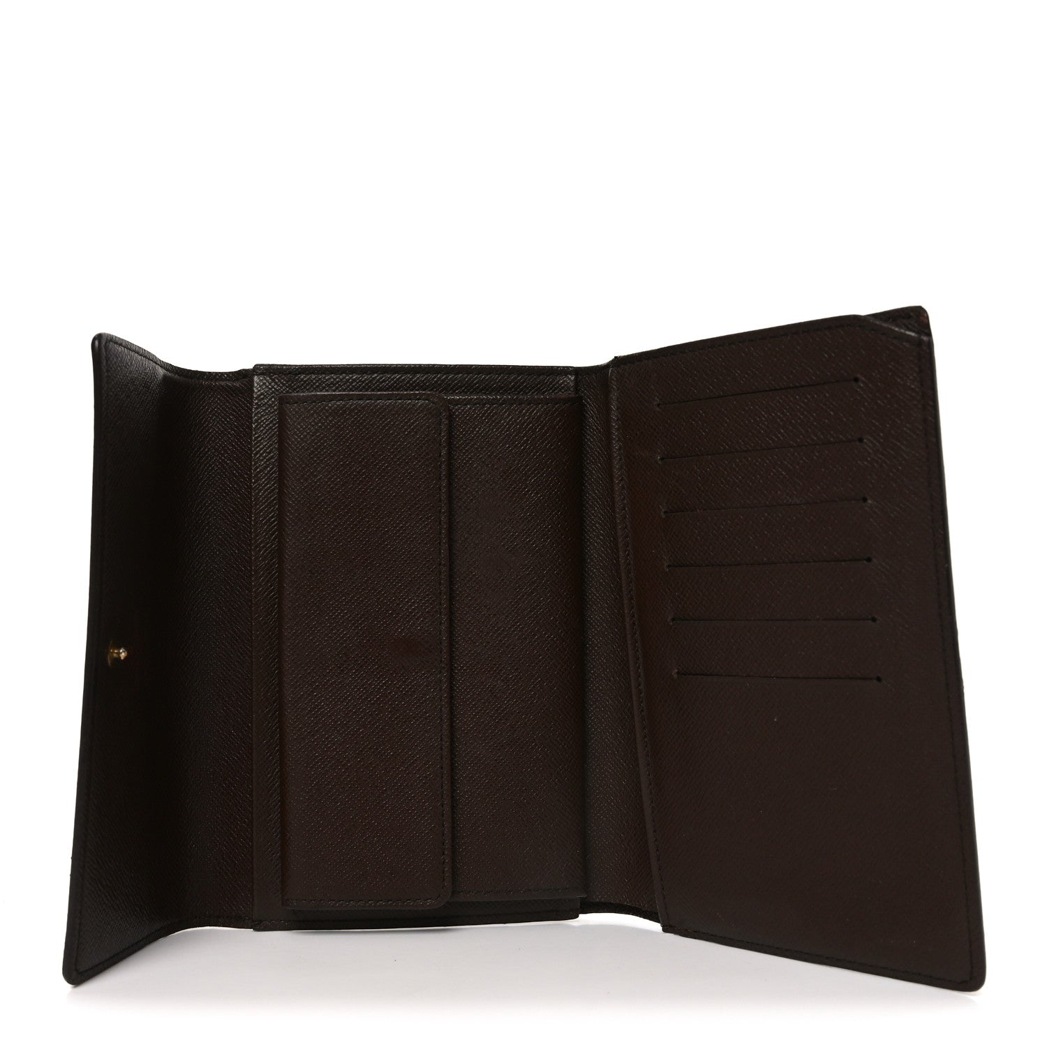 Louis Vuitton Damier Ebene Porte Tresor Etui Papier Wallet