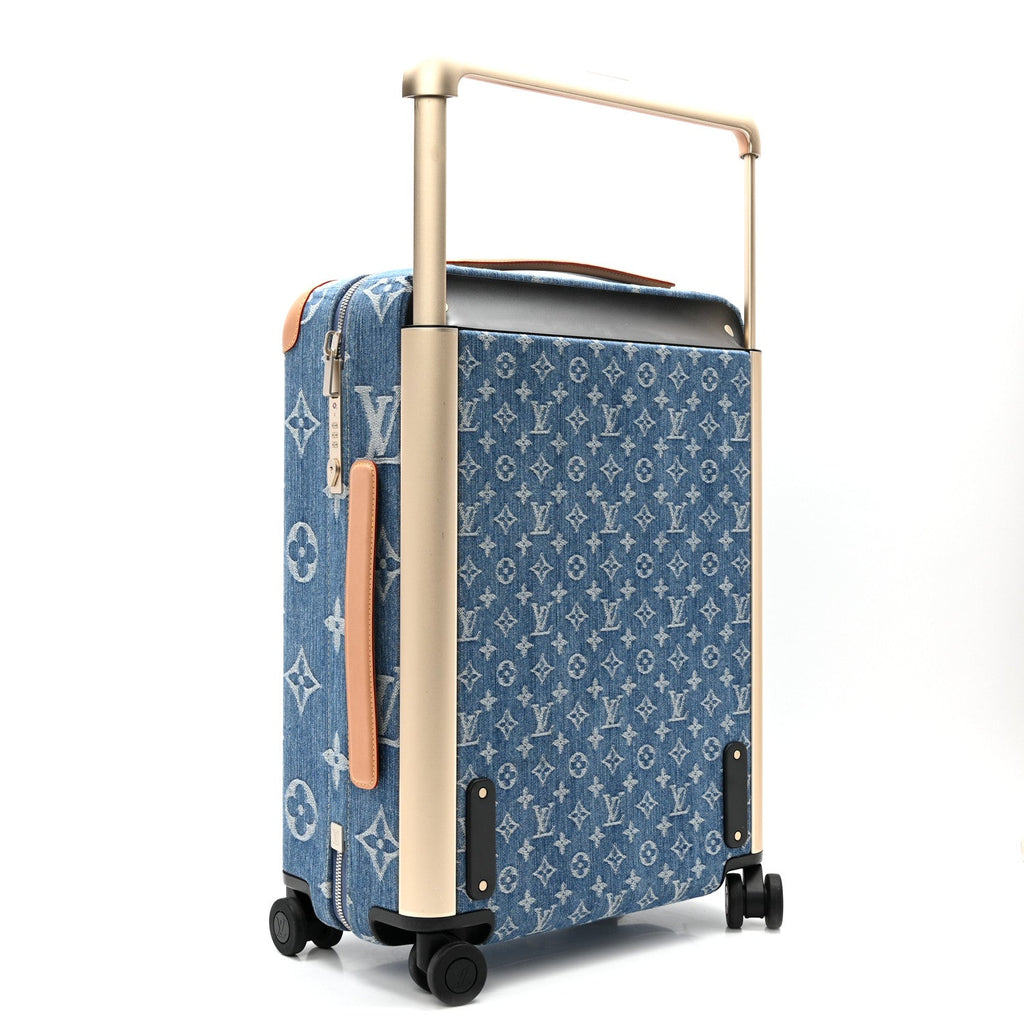Louis Vuitton Monogram Denim Horizon 55 Blue