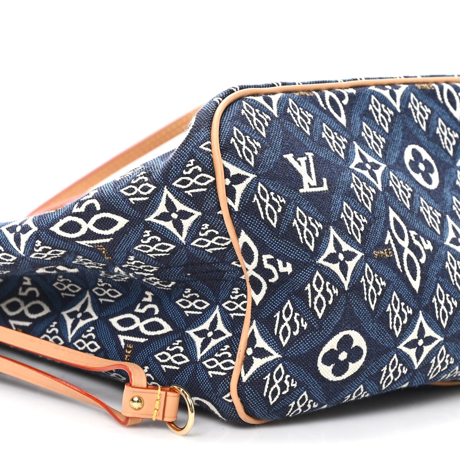 Louis Vuitton Jacquard Since 1854 Neverfull MM Blue