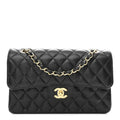 Chanel Caviar Quilted Small Double Flap Black