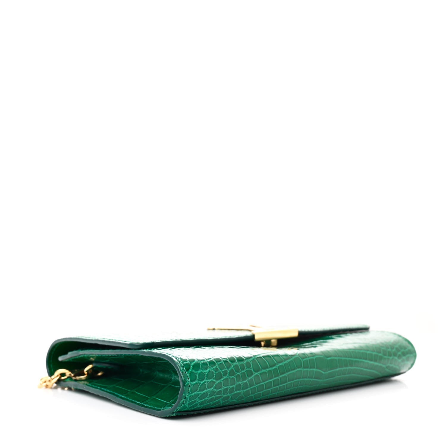 Louis Vuitton Alligator Chain Louise GM Emerald