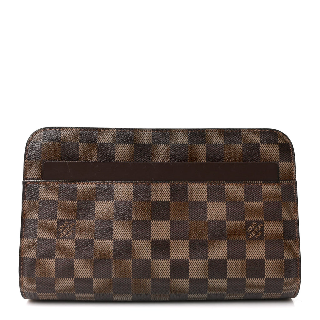Louis Vuitton Damier Ebene Pochette Saint Louis Clutch
