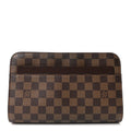Louis Vuitton Damier Ebene Pochette Saint Louis Clutch
