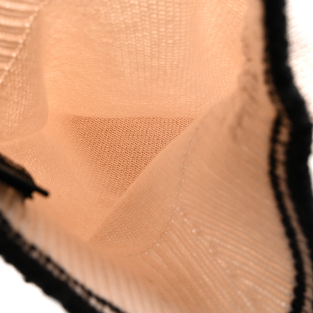 Cashmere Balaclava Light Beige Black