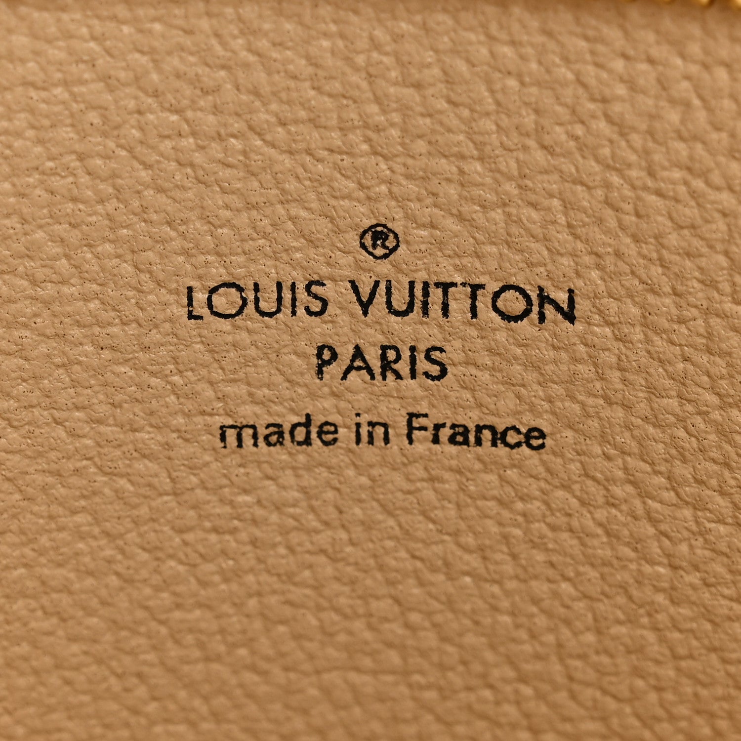 Louis Vuitton Monogram Giant Toiletry Pouch 26 Kaki