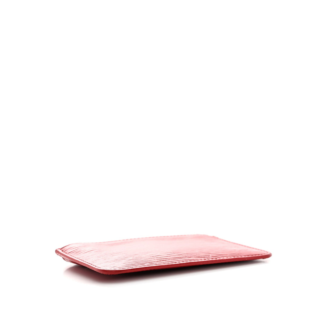 Louis Vuitton Epi Key Pouch Castillan Red