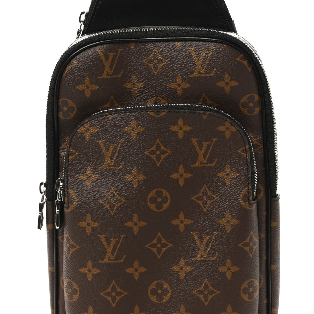 Louis Vuitton Monogram Macassar Avenue Sling Bag NM