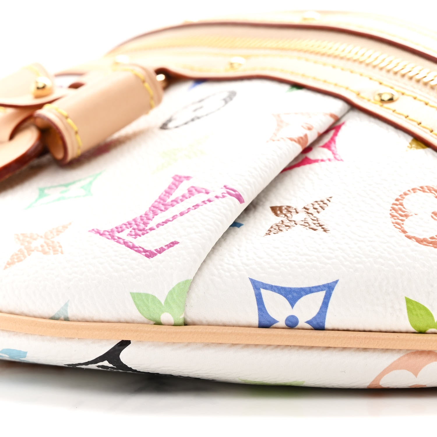 Louis Vuitton LV X TM Monogram Multicolor High Rise Bumbag White