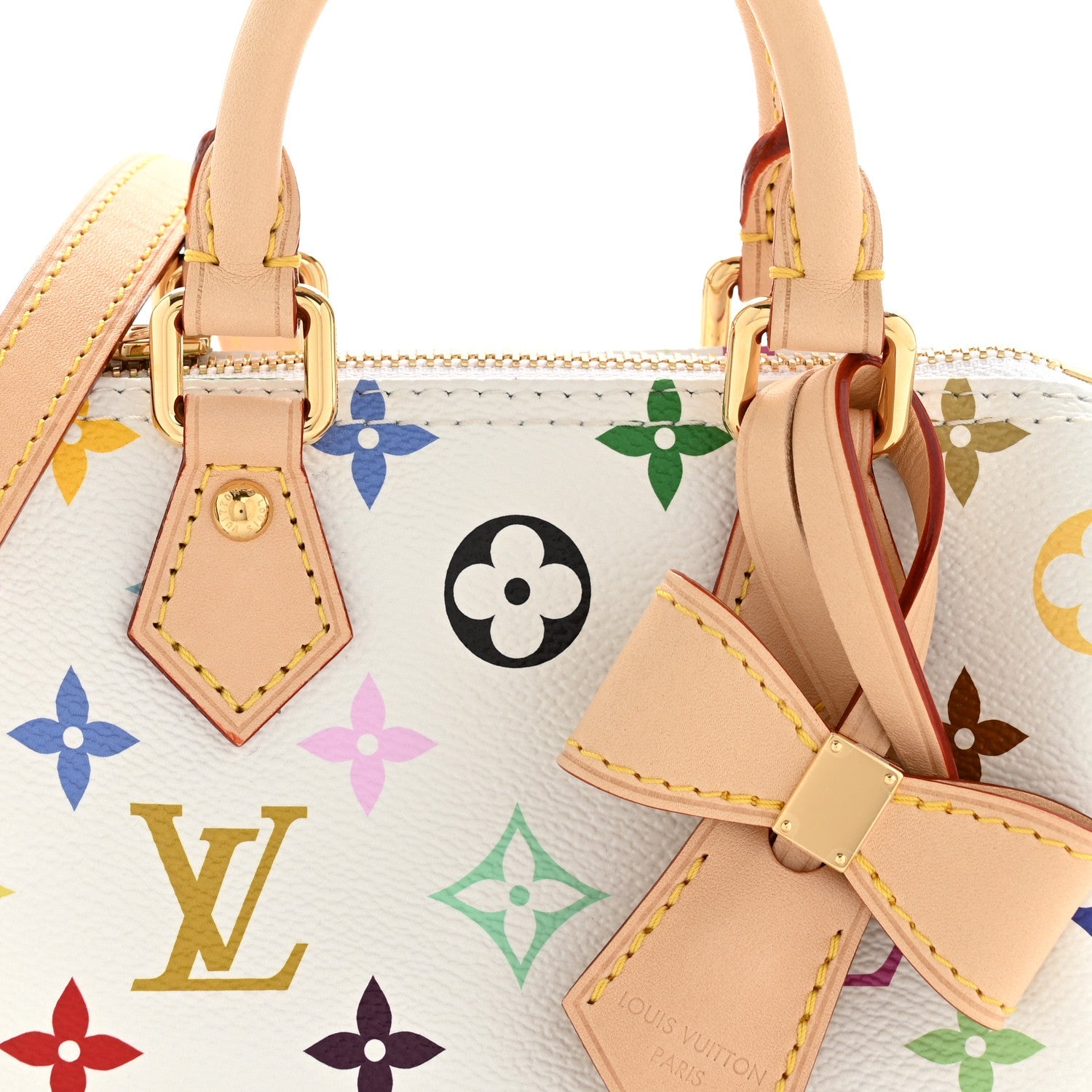 Louis Vuitton LV X TM Monogram Multicolor Nano Speedy White