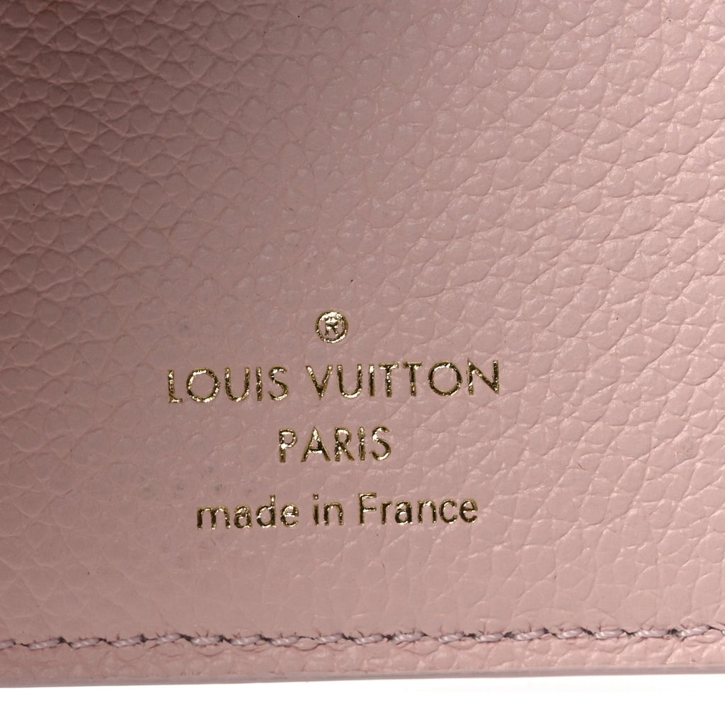 Louis Vuitton Empreinte Monogram Summer Stardust Clea Wallet Pink