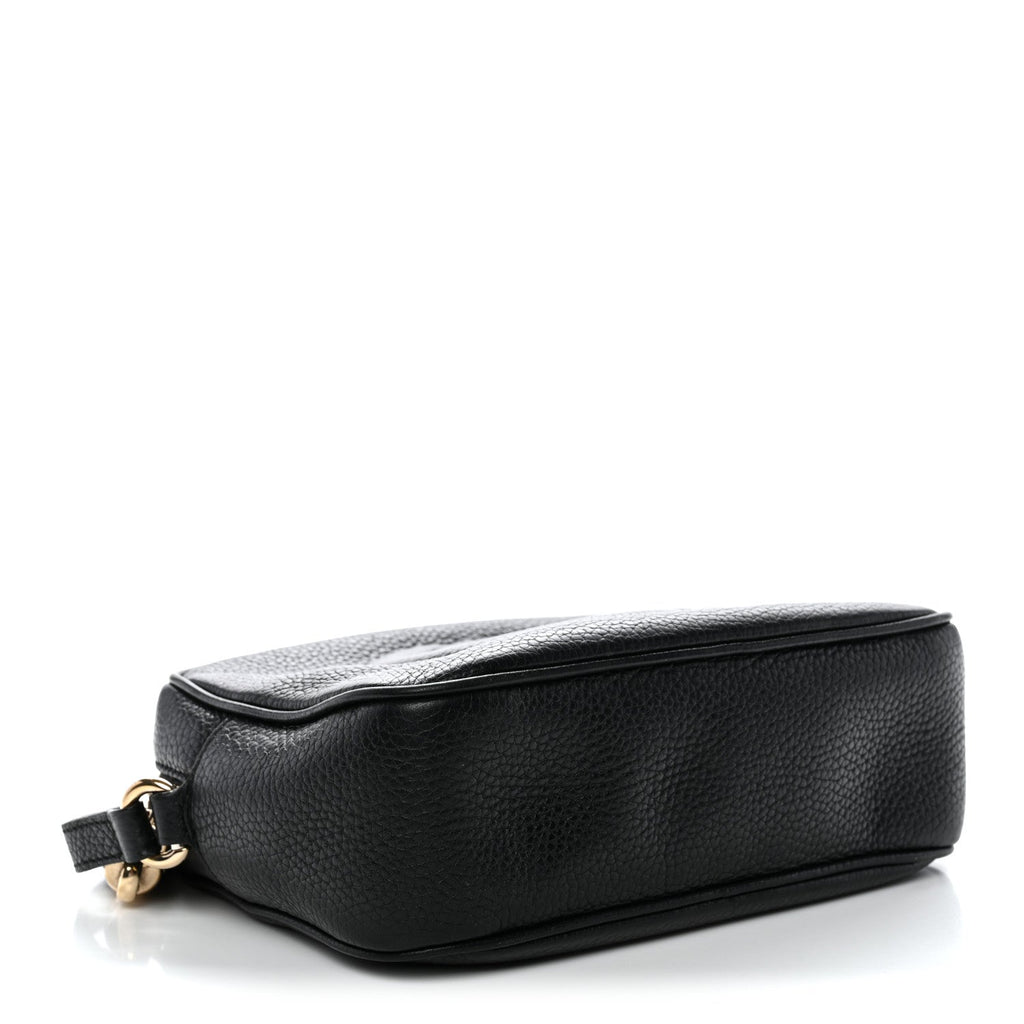 Gucci Pebbled Calfskin Small Soho Disco Bag Black