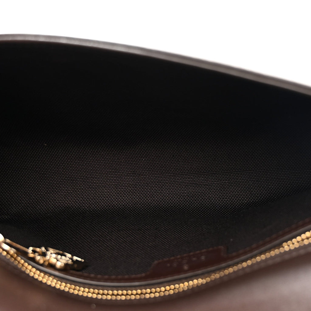 Gucci GG Monogram Small Luce Shoulder Bag Beige Ebony