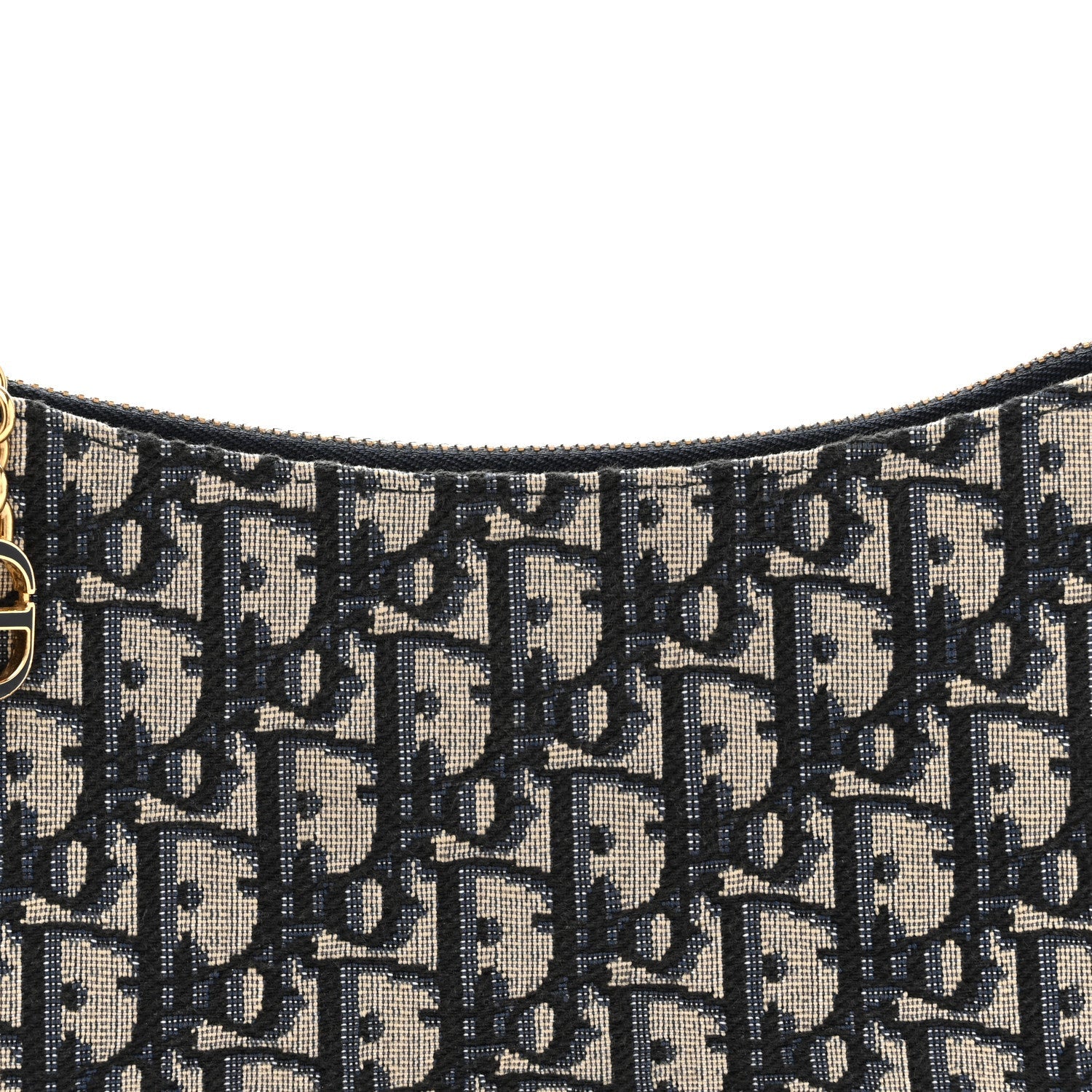 Christian Dior Oblique CD Lounge Bag Blue