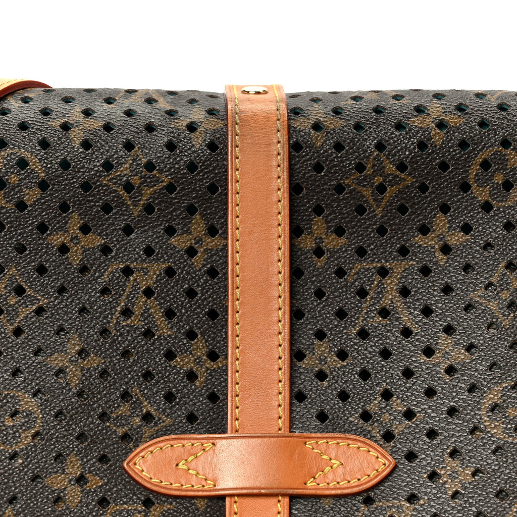 Louis Vuitton Monogram SC Flore Saumur Teal