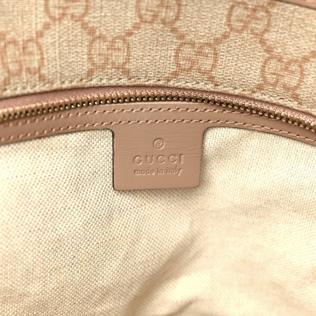 Gucci GG Supreme Monogram Small Joy Tote Porcelain Rose