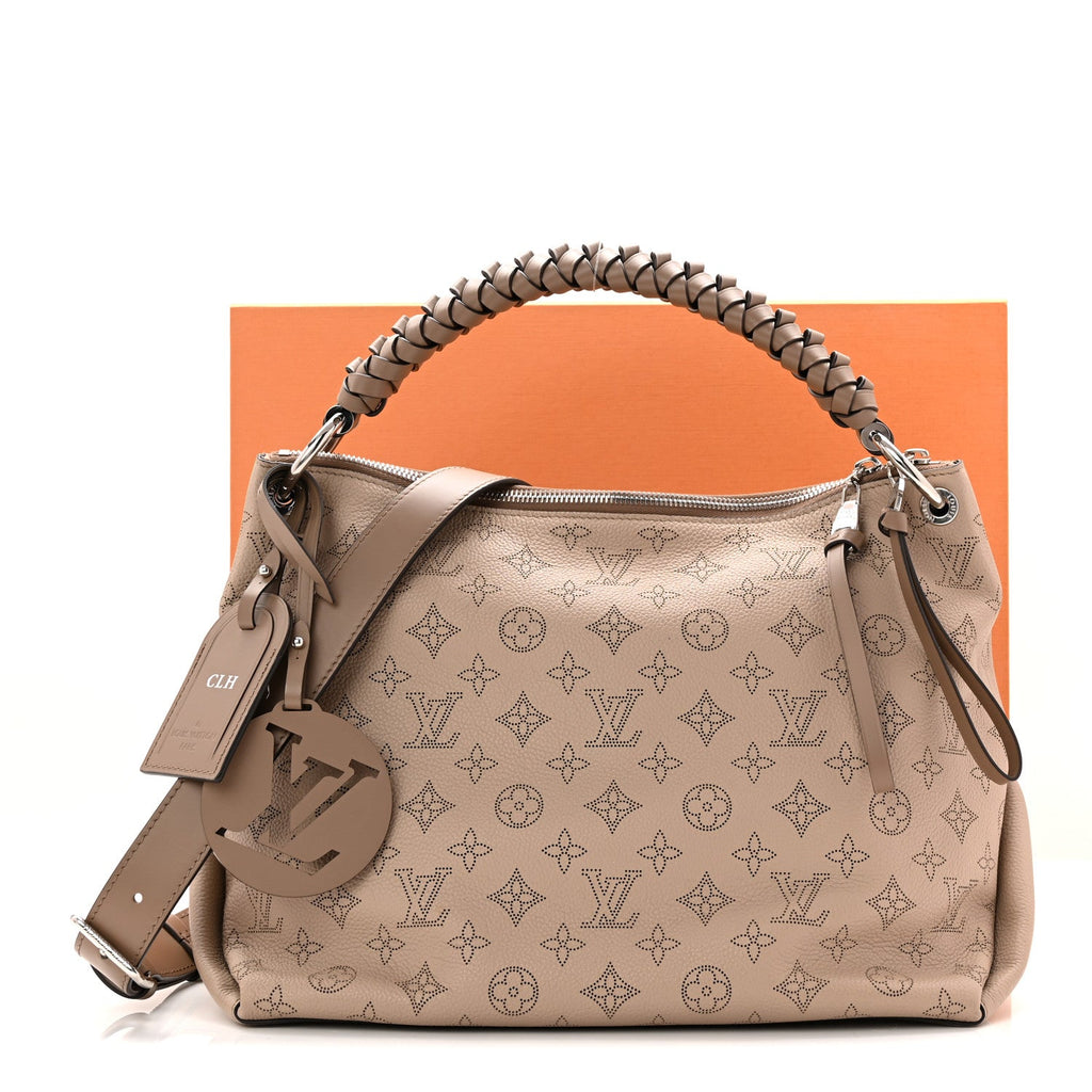 Louis Vuitton Mahina Beaubourg Hobo MM Galet