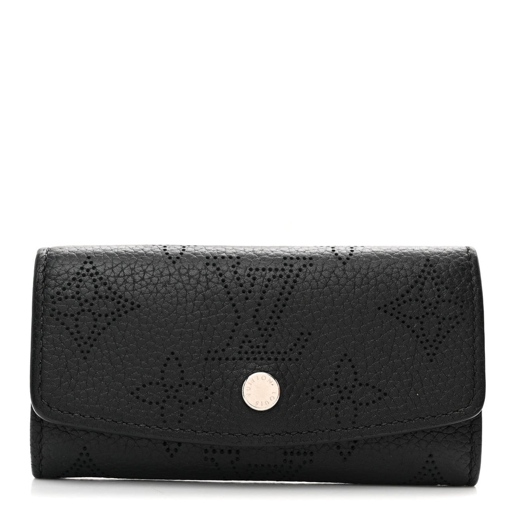 Louis Vuitton Mahina Multicles 4 Key Holder Black
