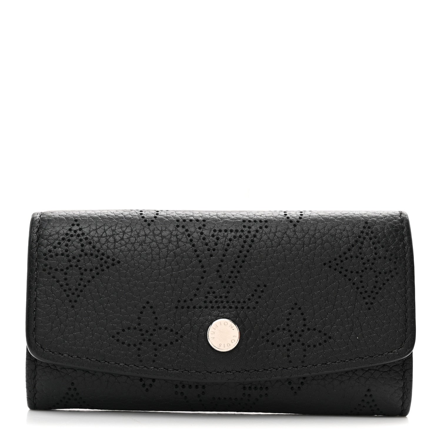 Louis Vuitton Mahina Multicles 4 Key Holder Black