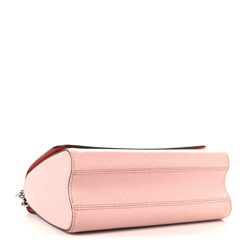 Louis Vuitton Epi Travel Stickers Twist Shoulder Bag Rose Ballerine