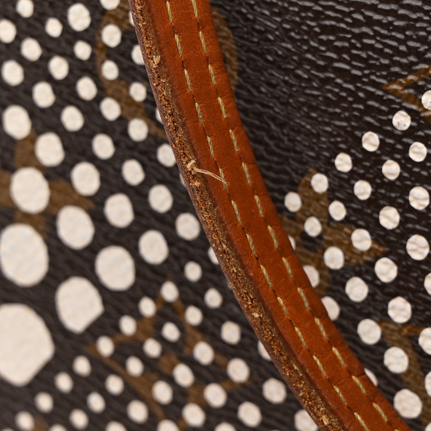 Louis Vuitton Monogram Kusama Waves Neverfull MM White