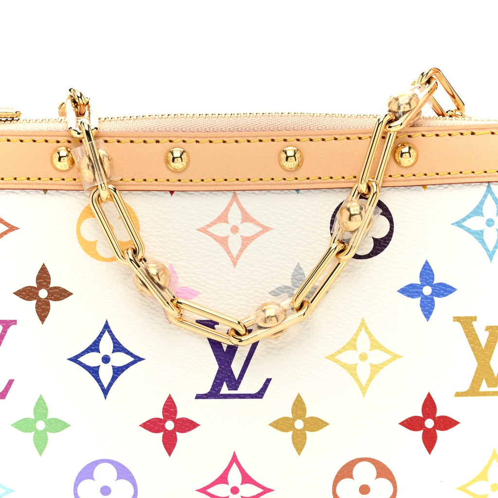 Louis Vuitton LV X TM Monogram Multicolor Pochette Accessories White