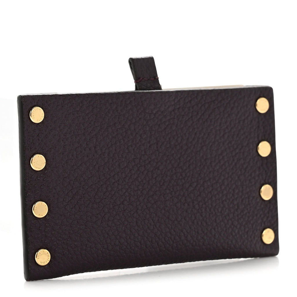Louis Vuitton Cuir Rivets Mirror Case Quetsche