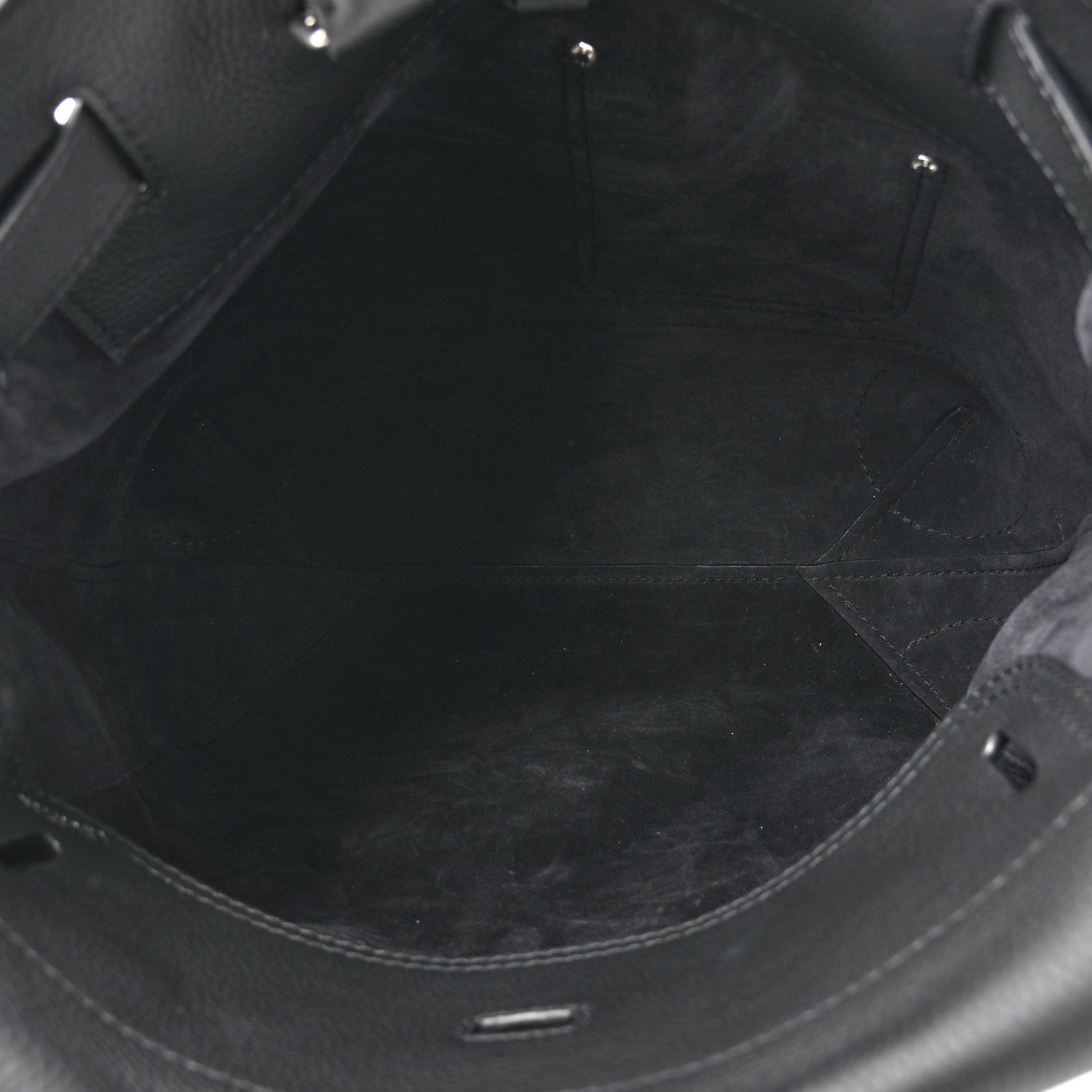 Louis Vuitton LV Touch Calfskin Steamer 30 H38 Black
