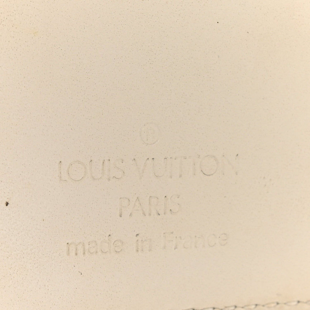 Louis Vuitton Vernis French Purse Wallet Perle